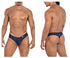 CandyMan 99767 Sports Mesh Thongs Color Navy
